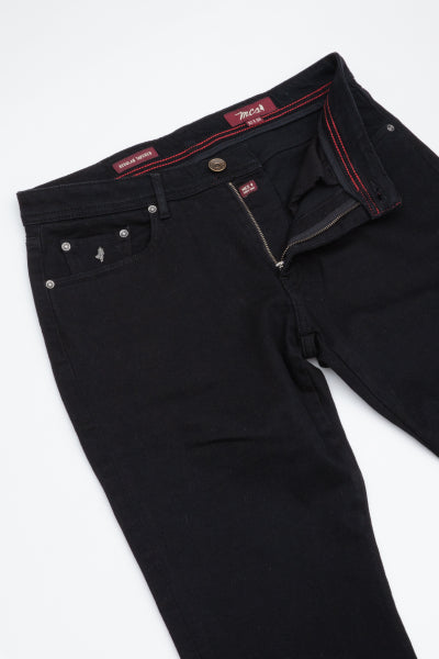 MCS Jeans Toelopend 201 taps regular fit raw