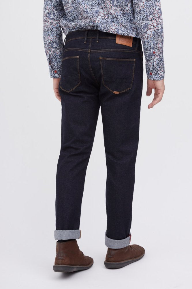 MCS Rauwe rechte jeans