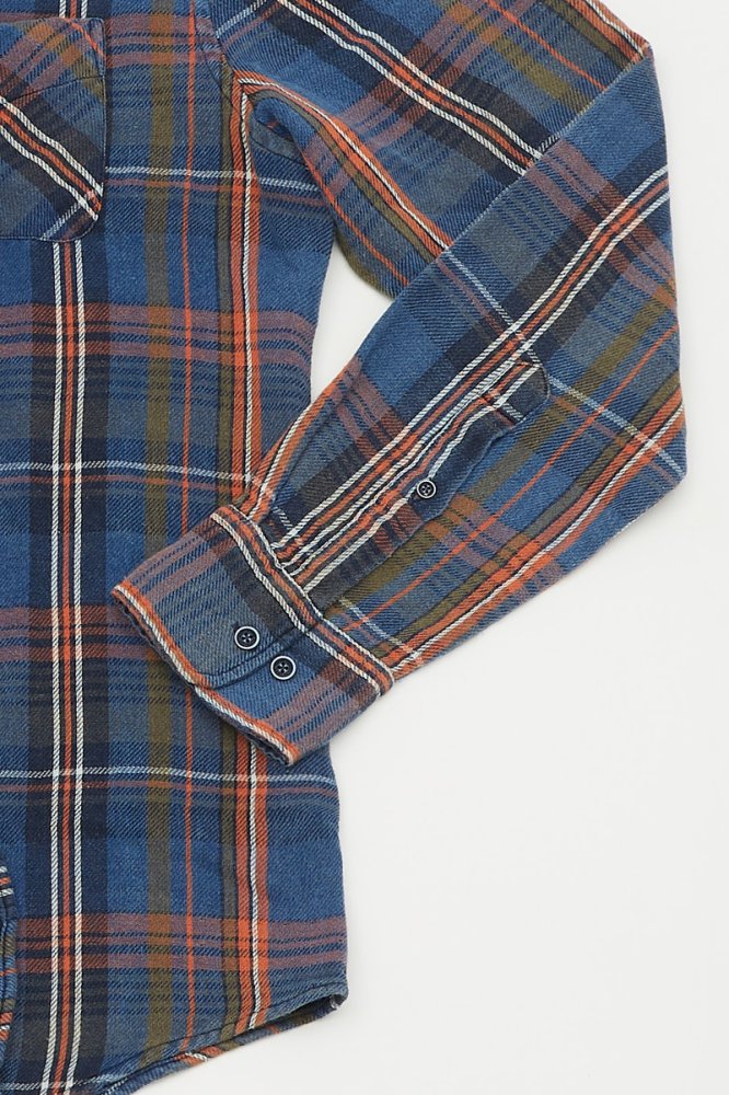 MCS Dubbelzijdig geruit denim overhemd