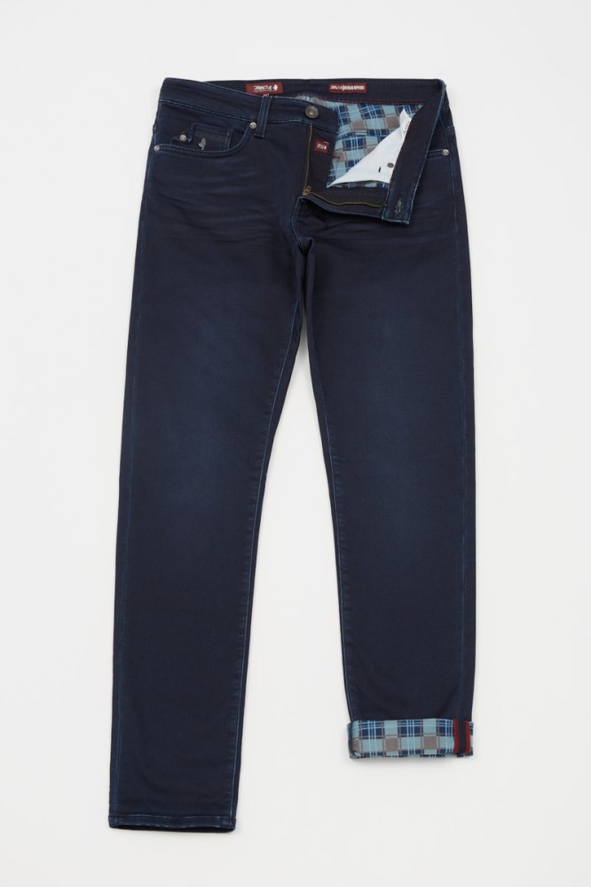 MCS Dubbelzijdige regular taps toelopende stretchjeans
