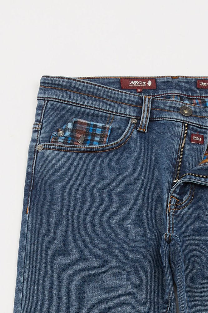 MCS Dubbelzijdige regular taps toelopende stretchjeans