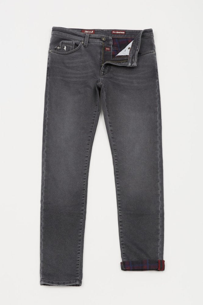 MCS Dubbelzijdige regular taps toelopende stretchjeans