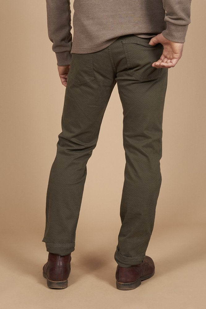 MCS 5-pocket broek met microprint