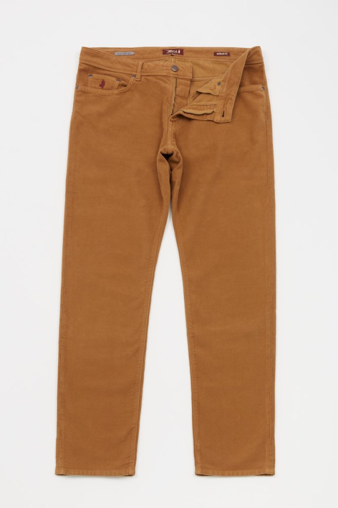 MCS 5-pocket broek met fluwelen touch