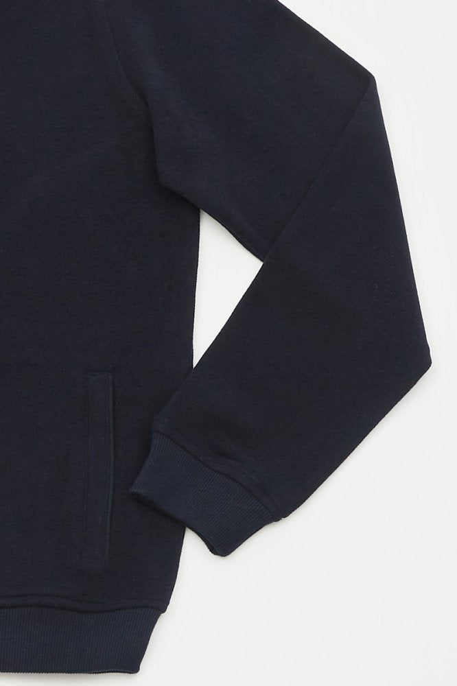 MCS Sweatshirt met rits en zakken