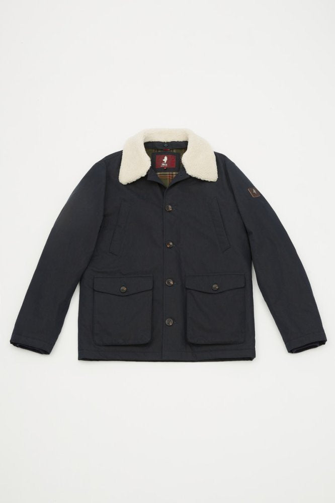 MCS Gabardine jack met sherpakraag
