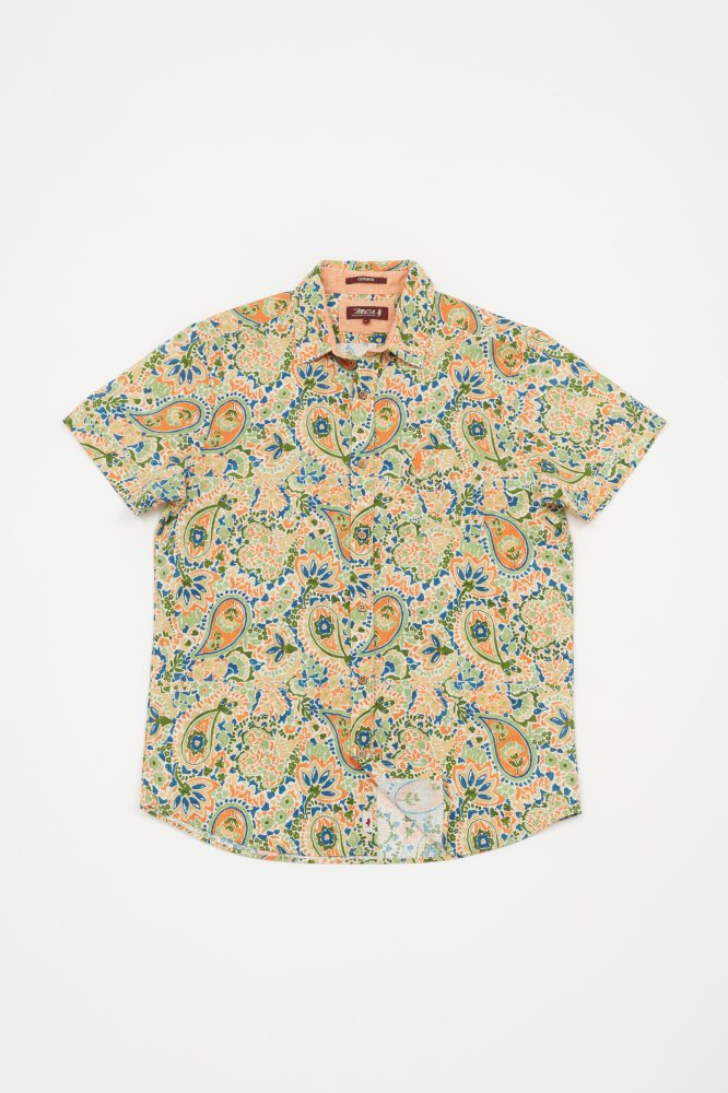 MCS Shirt met korte mouwen en zomers patroon