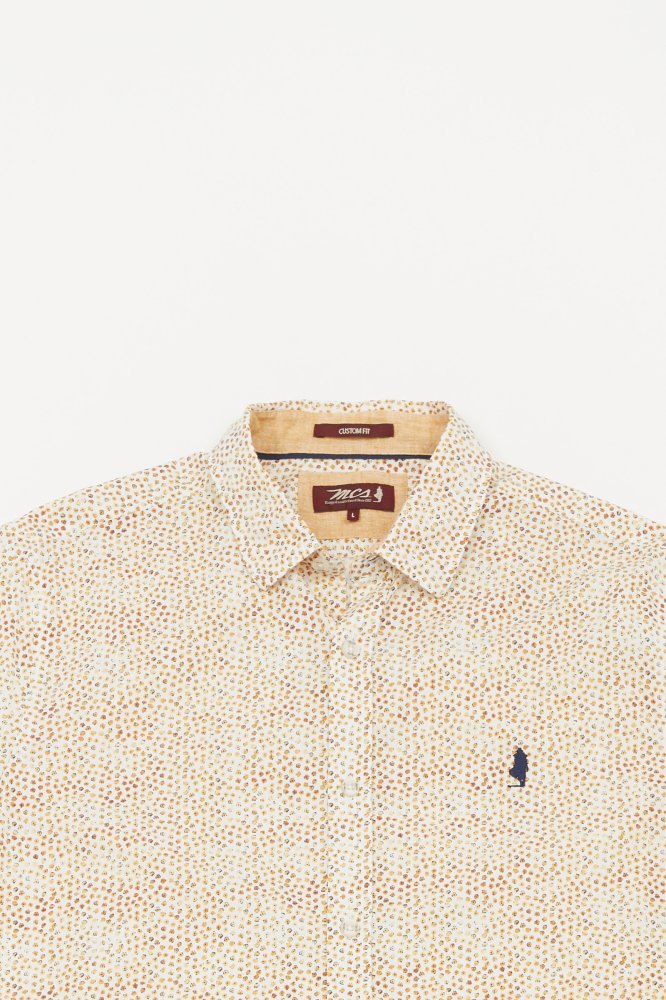 MCS Shirt met klein bloemenpatroon