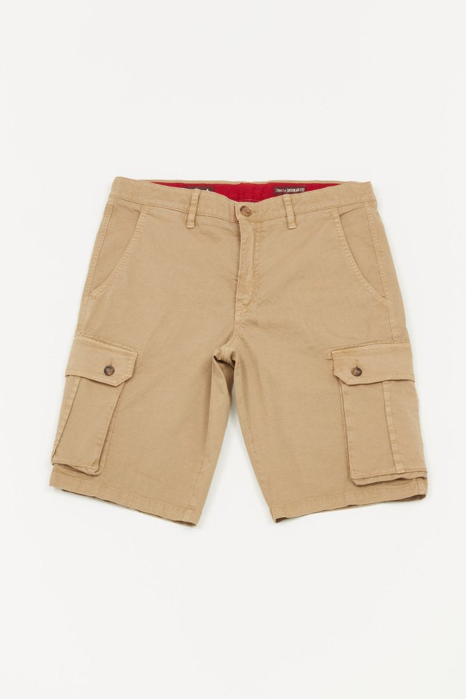 MCS Bermuda shorts in effen kleur