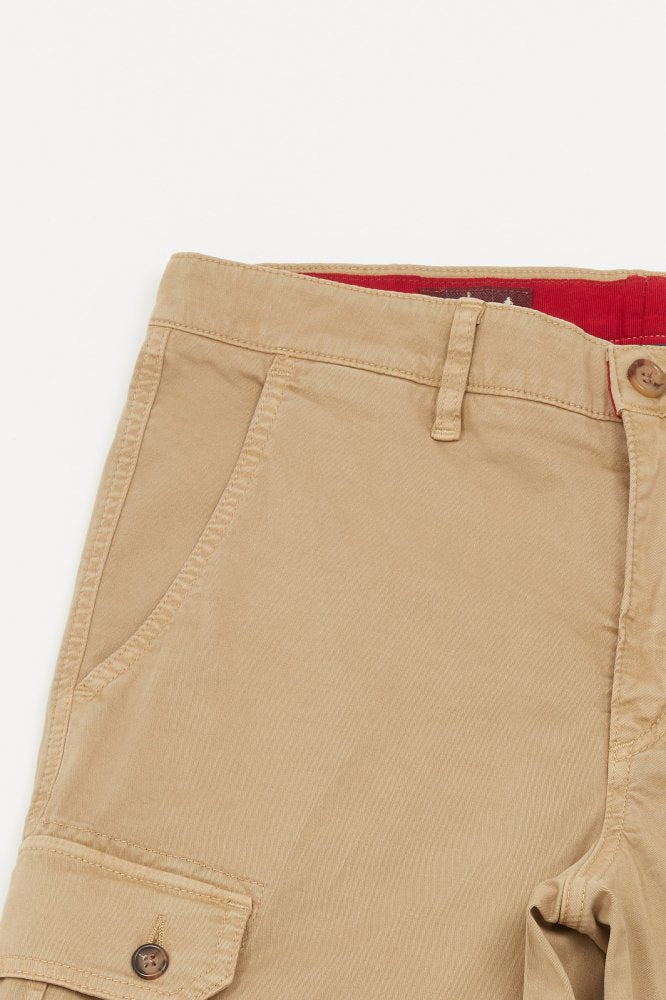 MCS Bermuda shorts in effen kleur