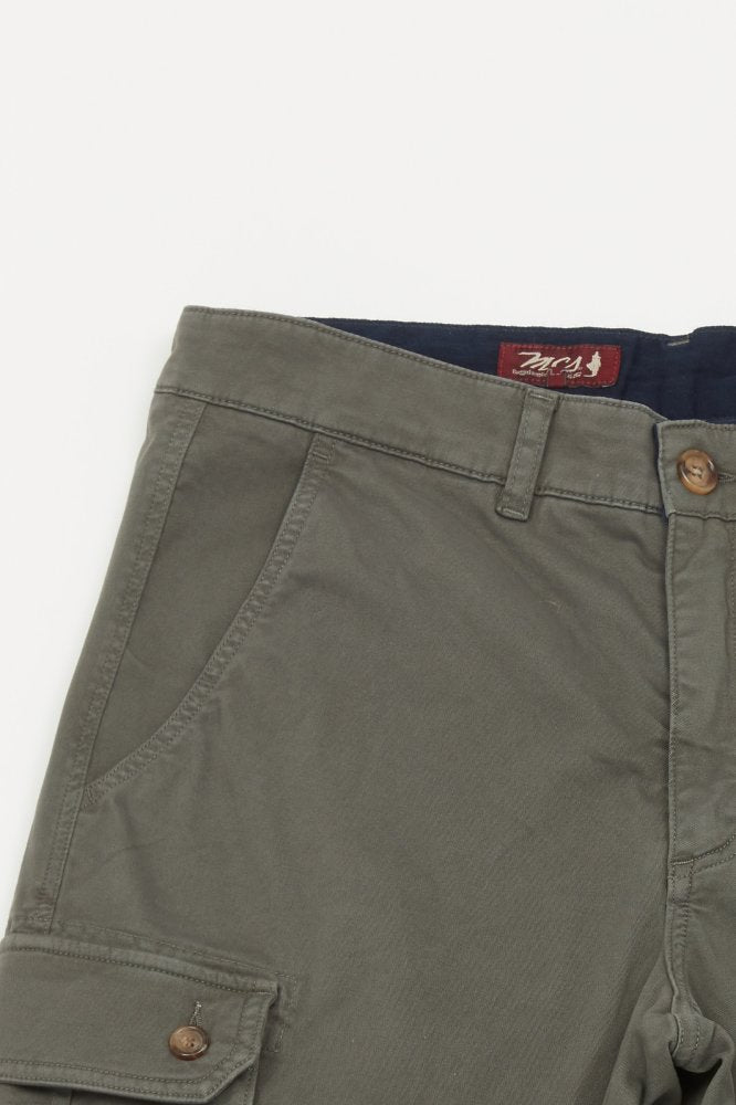 MCS Bermuda shorts in effen kleur
