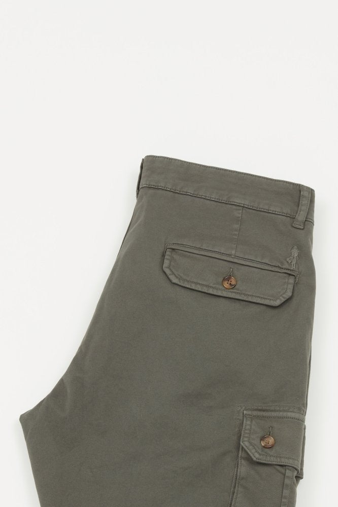 MCS Bermuda shorts in effen kleur
