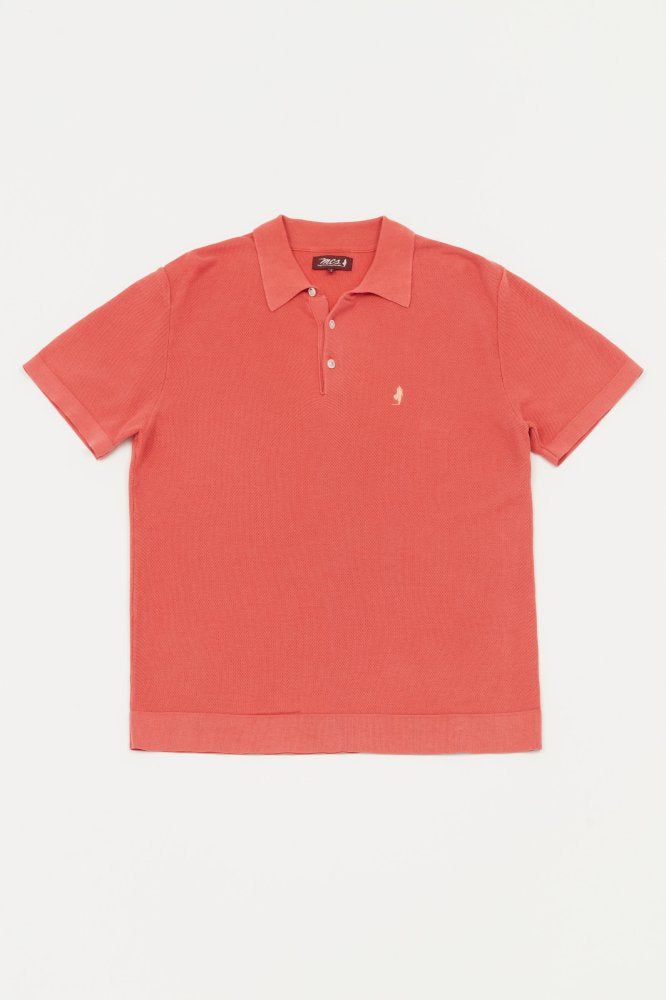 MCS Gewassen mesh poloshirt