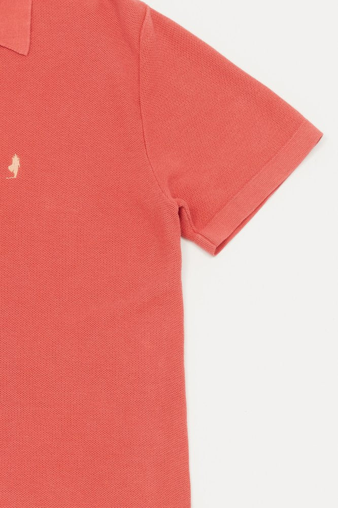 MCS Gewassen mesh poloshirt