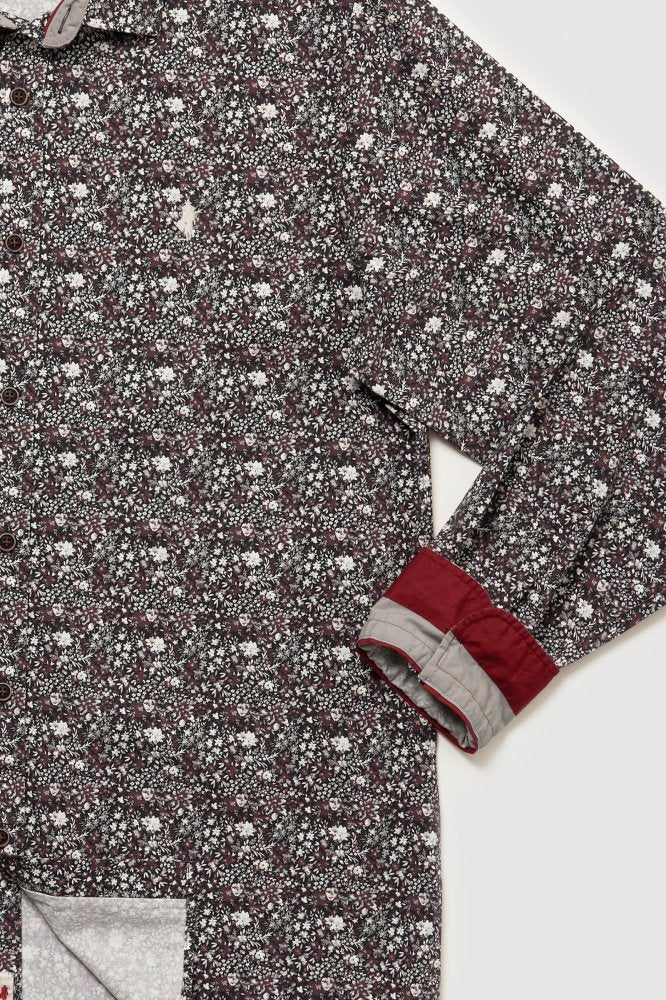 MCS Shirt met kleine bloemenpatronen