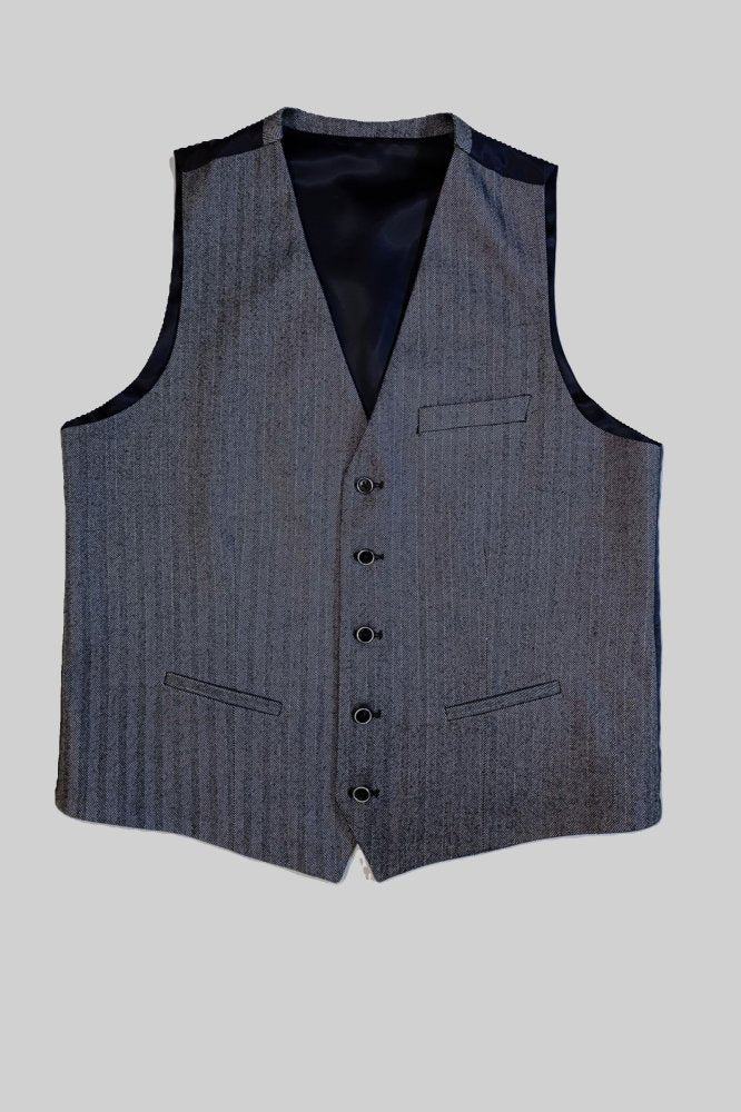 MCS Mouwloos visgraatjasje