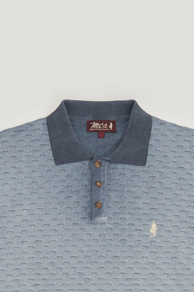 MCS Polo shirt met tie-dye print
