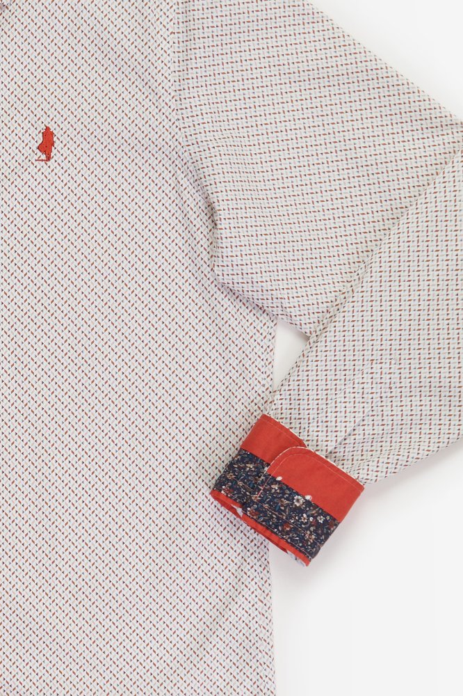 MCS Bedrukt shirt met geometrische patronen