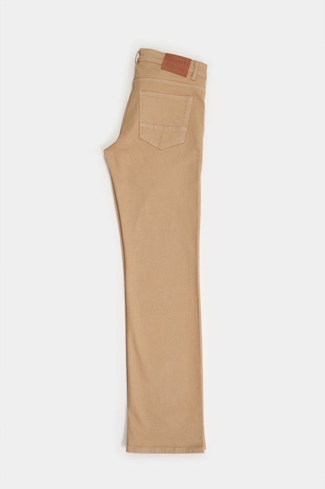 MCS 5-zakken wijde broek van drillstof