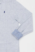 Load image into Gallery viewer, MCS Gestreept linnen shirt
