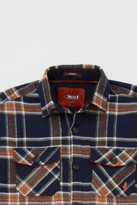 MCS Overshirt met grote ruiten