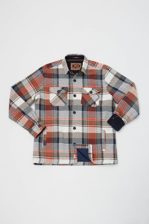 MCS Geruit fluweel overshirt