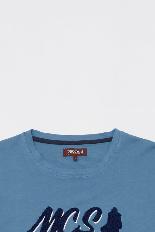 MCS T-shirt met lange mouwen en borduursel