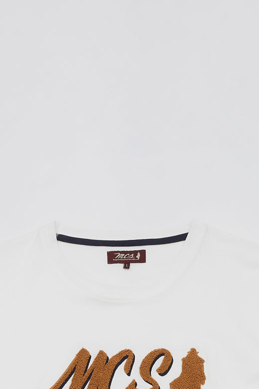 MCS T-shirt met lange mouwen en borduursel