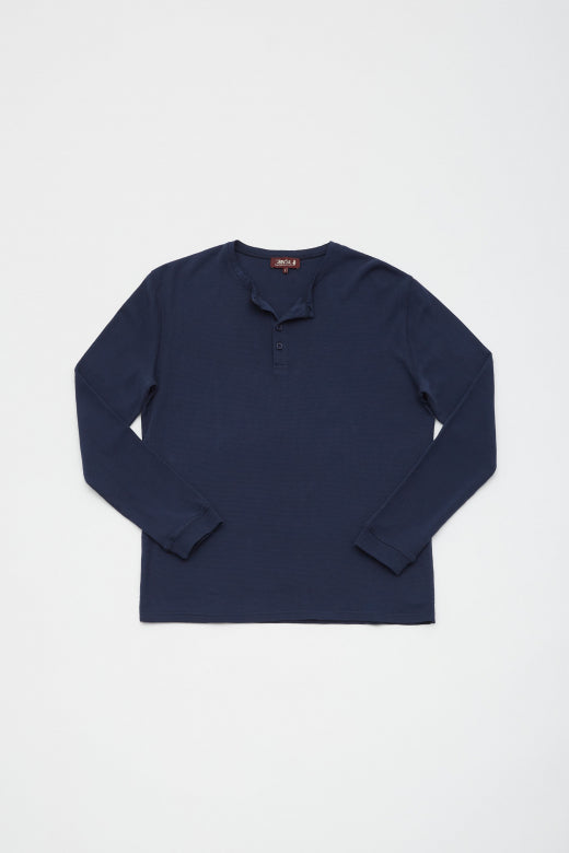 MCS Uni honingraat T-shirt met lange mouwen