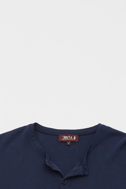 MCS Uni honingraat T-shirt met lange mouwen