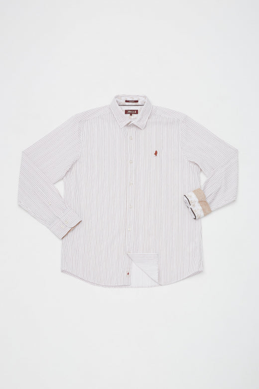 MCS gestreept shirt met print