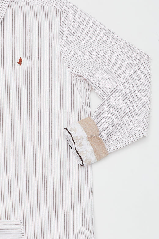 MCS gestreept shirt met print