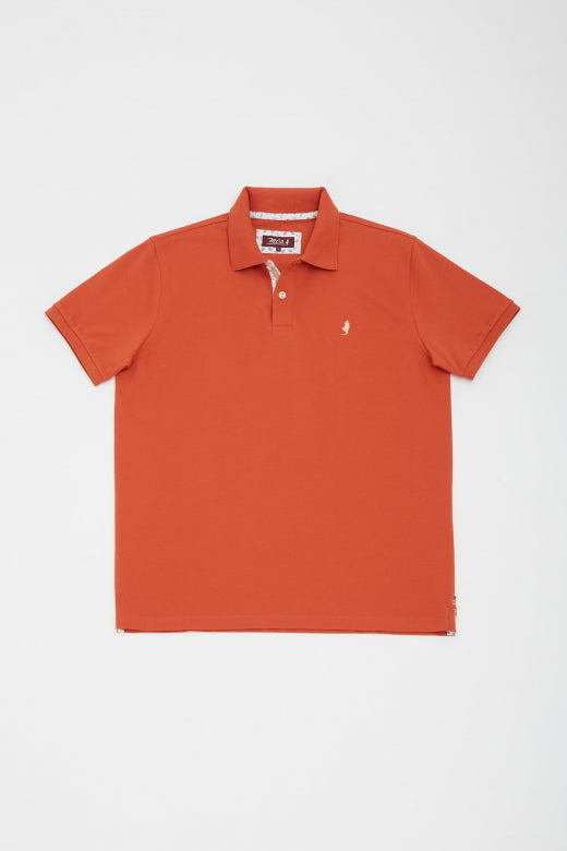 MCS Poloshirt met kraag fotoprint