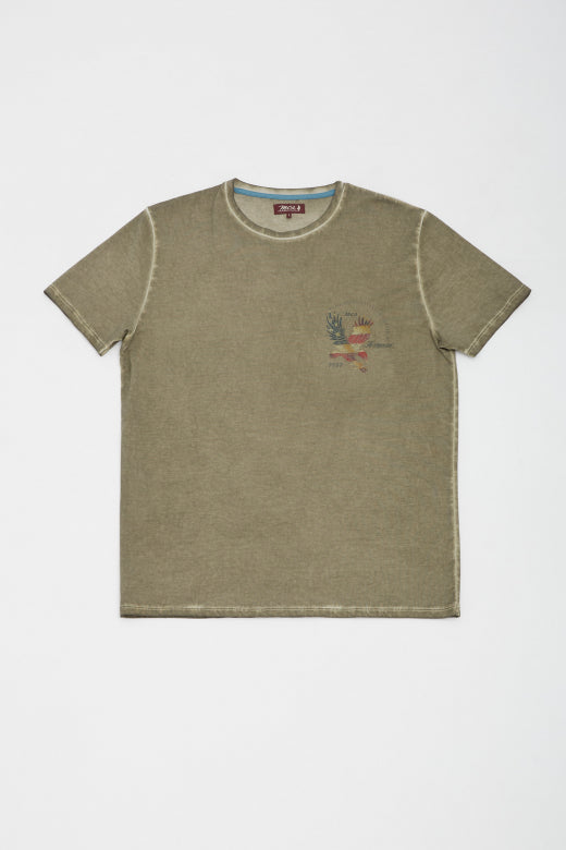 MCS T-shirt met adelaarsprint