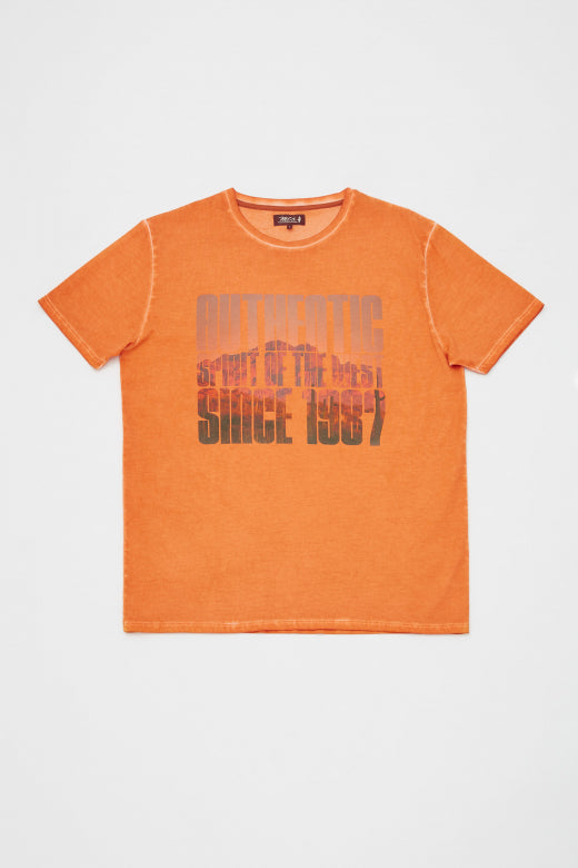 MCS T-shirt met bergprint
