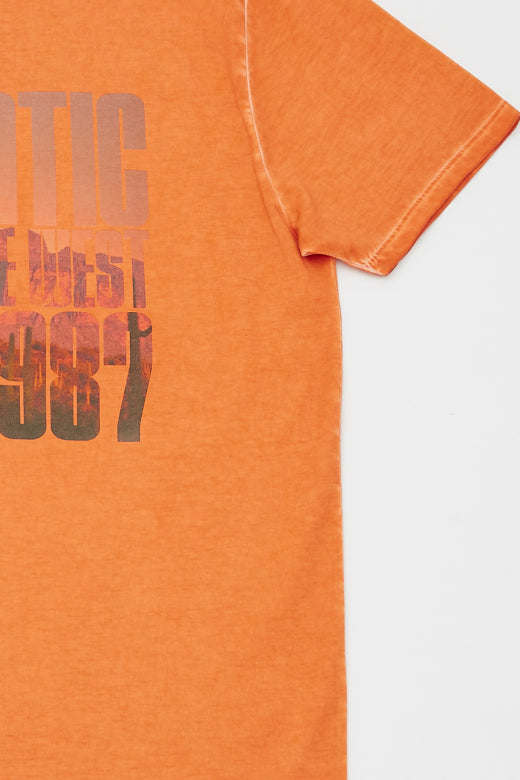 MCS T-shirt met bergprint