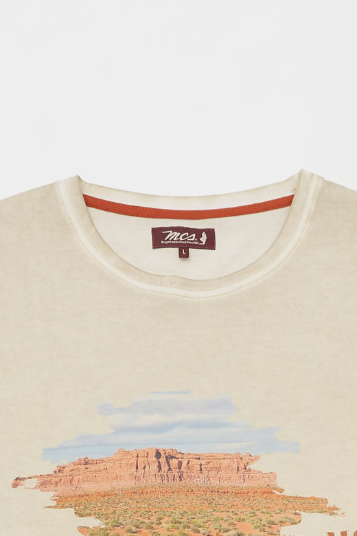 MCS T-shirt met natuurprint