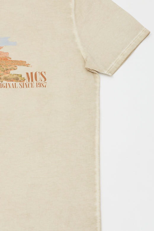 MCS T-shirt met natuurprint