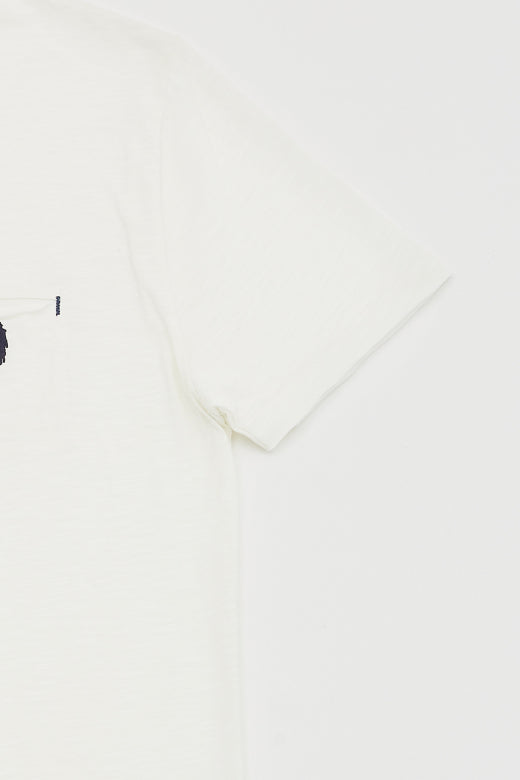 MCS T-shirt met fancy kraag en zak