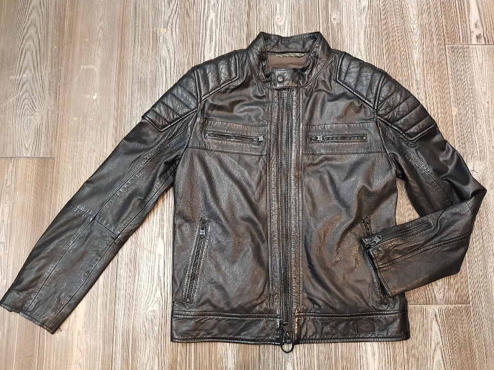 Camel Active leren jack