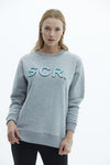 SCR Medra Sweater Oversized sweater- Grijs, Zwart, Donker Blauw