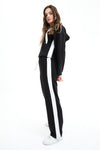 SCR Nisha Hoodie Oversized hoodie- wit- zwart