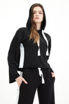 SCR Nisha Hoodie Oversized hoodie- wit- zwart