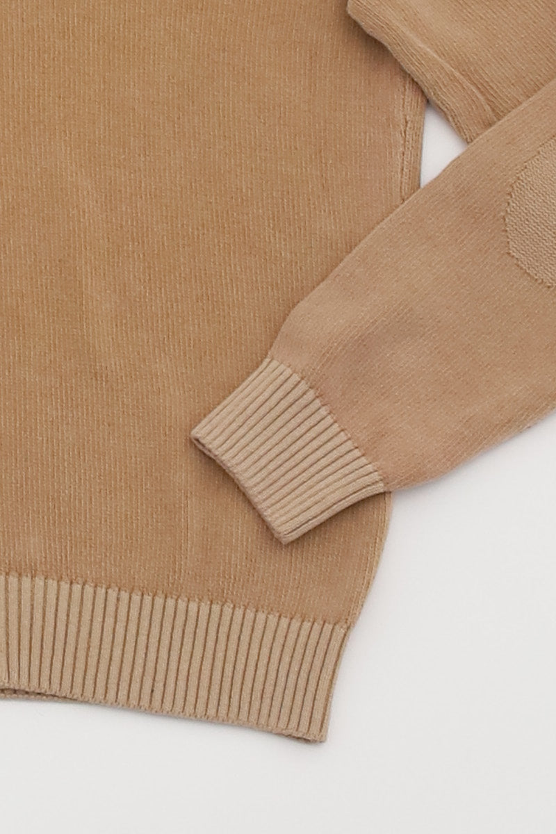 MCS Chenille gebreid vest met rits