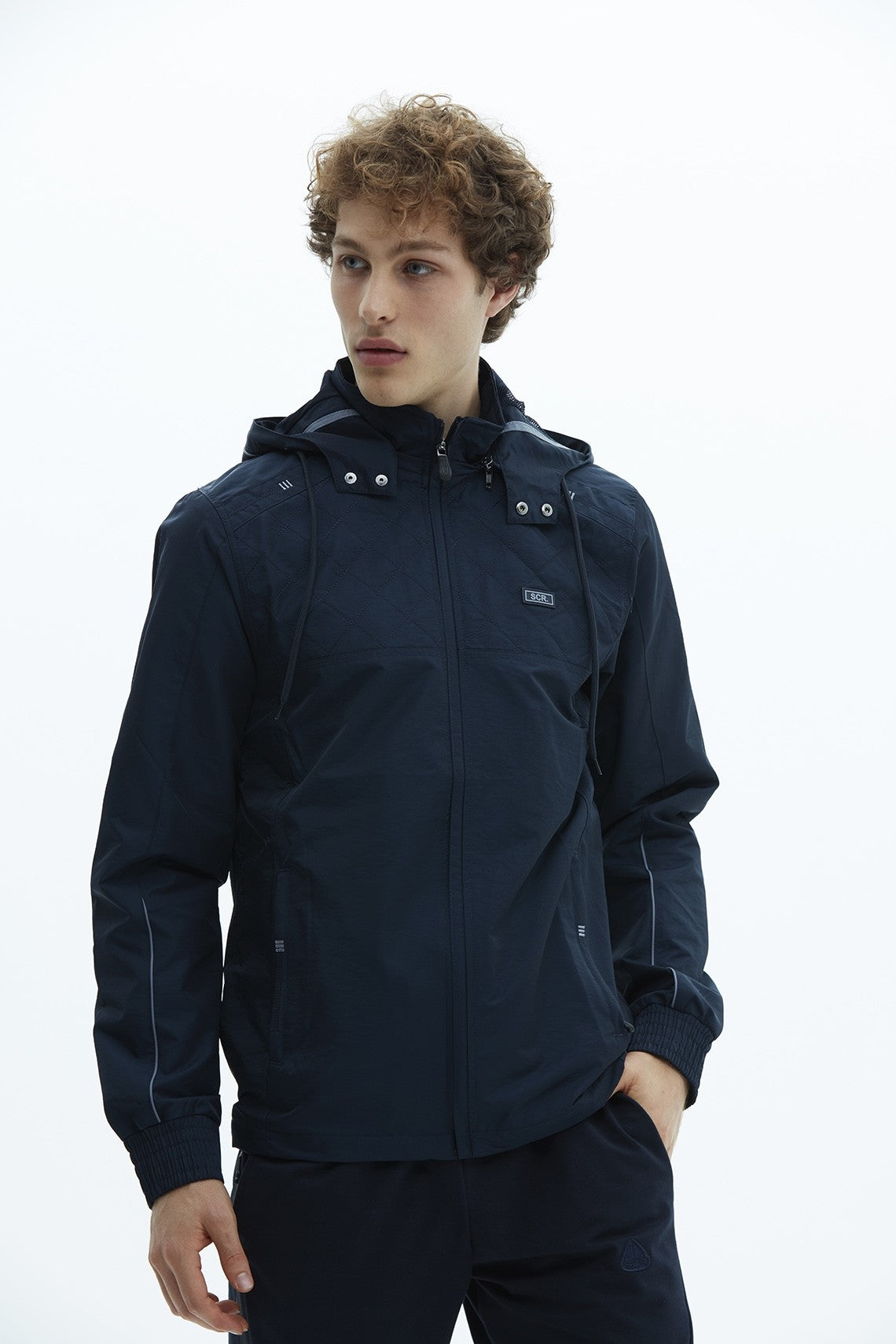 SCR Aryo Jacket Outdoorjas-donkerblauw