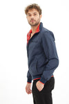 SCR Hebro Jacket Double face lente jacket-Rood-Donkerblauw
