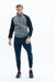 SCR Lebo Sweatvest Hoodie met rits-grijs