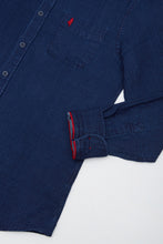 Load image into Gallery viewer, MCS Indigo reliëf dubbel gezicht shirt

