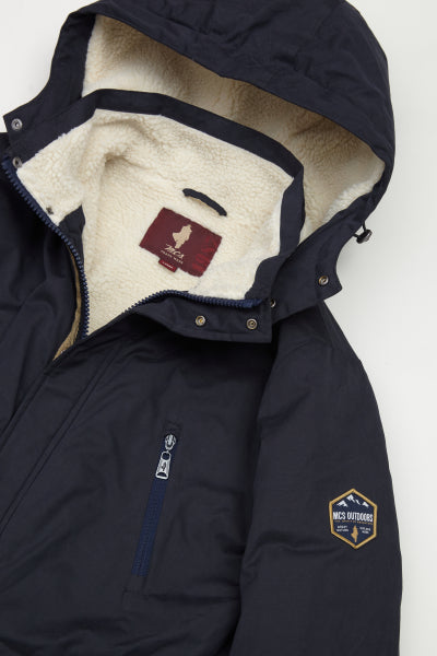 MCS gevoerde parka met capuchon