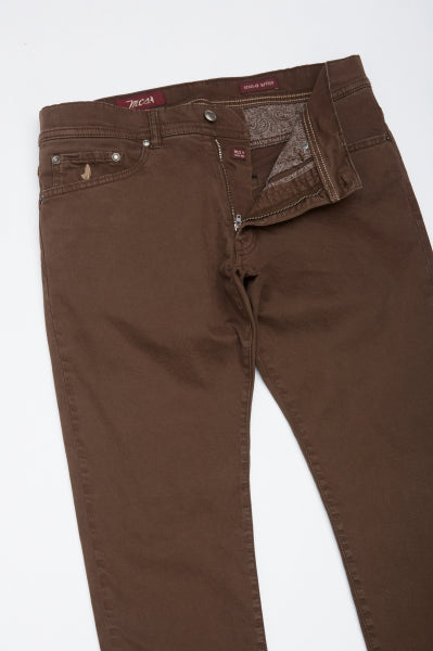 MCS Regular Taps toelopende Gabardine